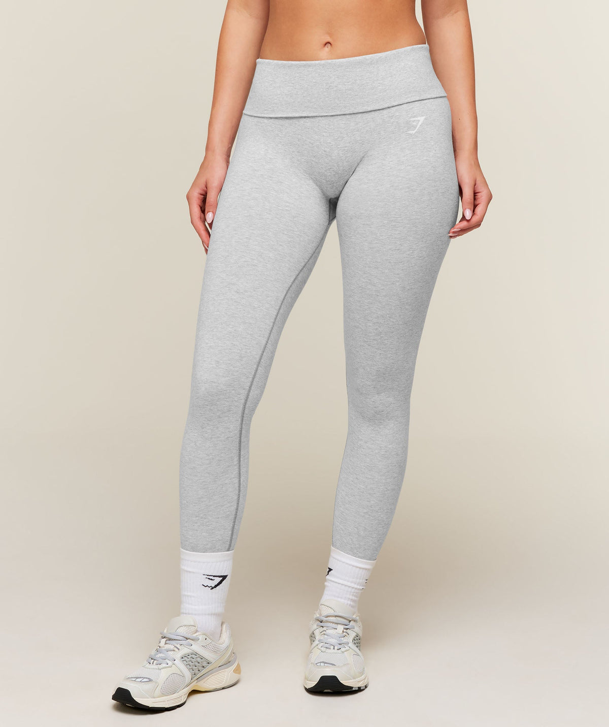 CottonMove™ Leggings - Soft Grey Marl — imagem 1
