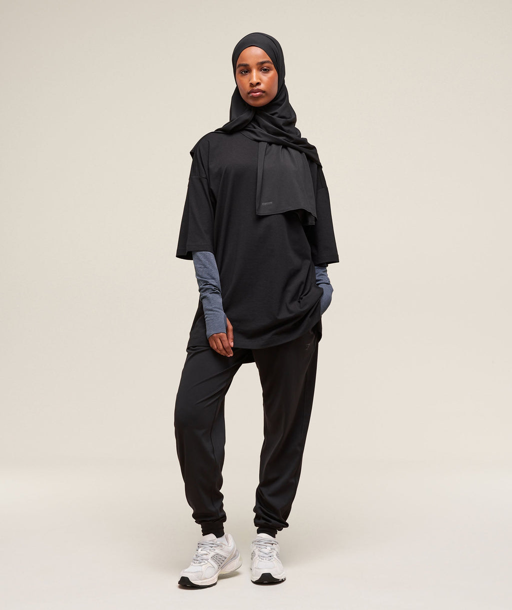 Covered Joggers - Black — imagem 4