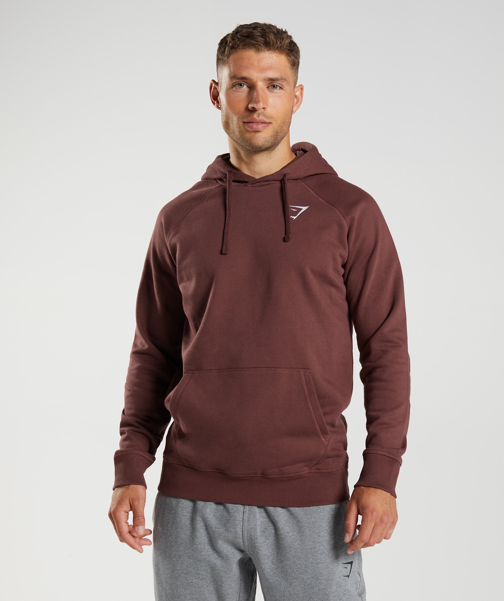 Crest Hoodie - Cherry Brown — imagem 1