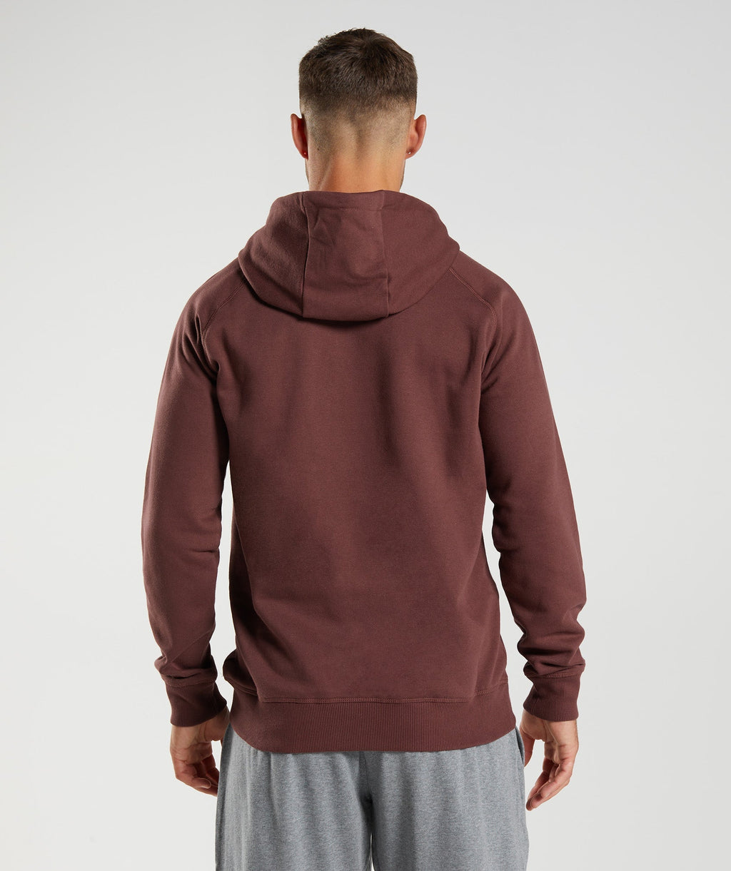 Crest Hoodie - Cherry Brown — imagem 2