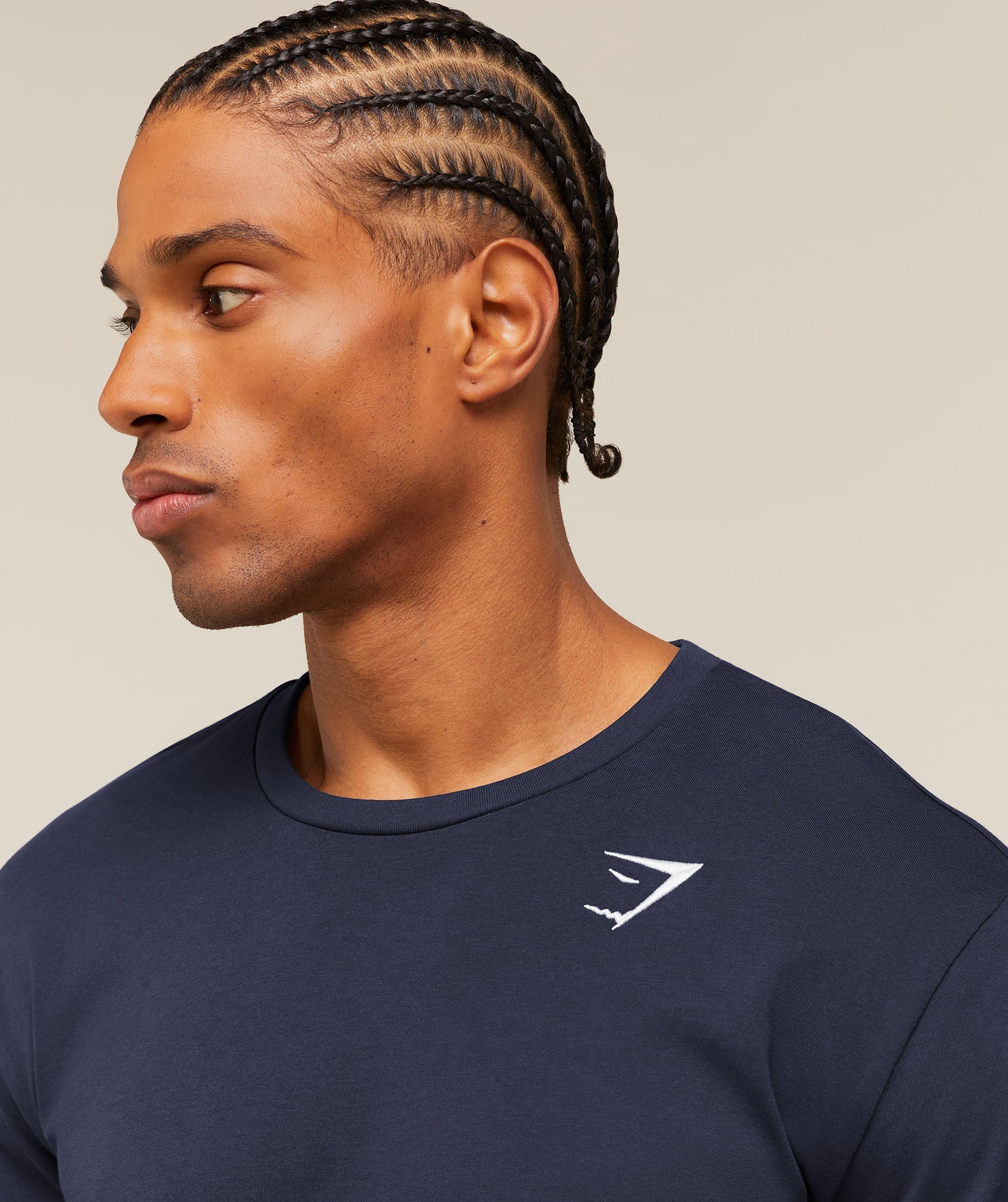 Crest Long Sleeve T-Shirt - Heavy Blue — imagem 4