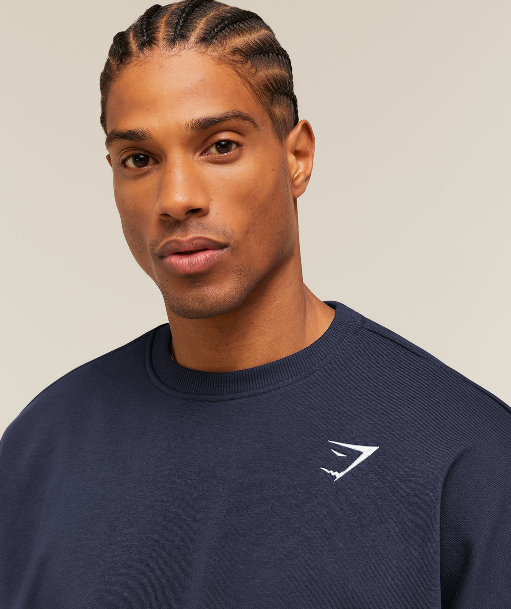Oversized Crest Crew - Heavy Blue — imagem 5