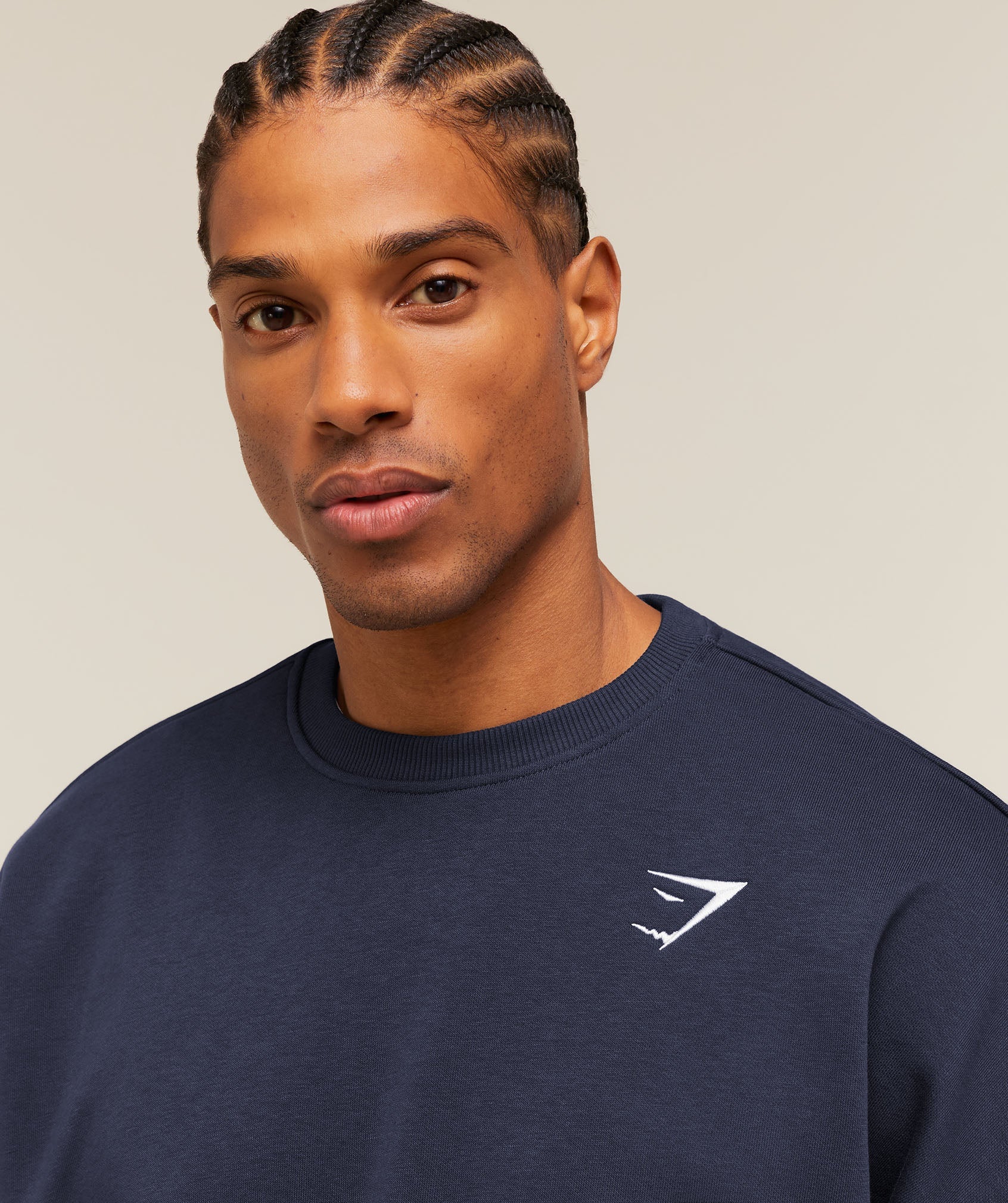 Oversized Crest Crew - Heavy Blue — imagem 5