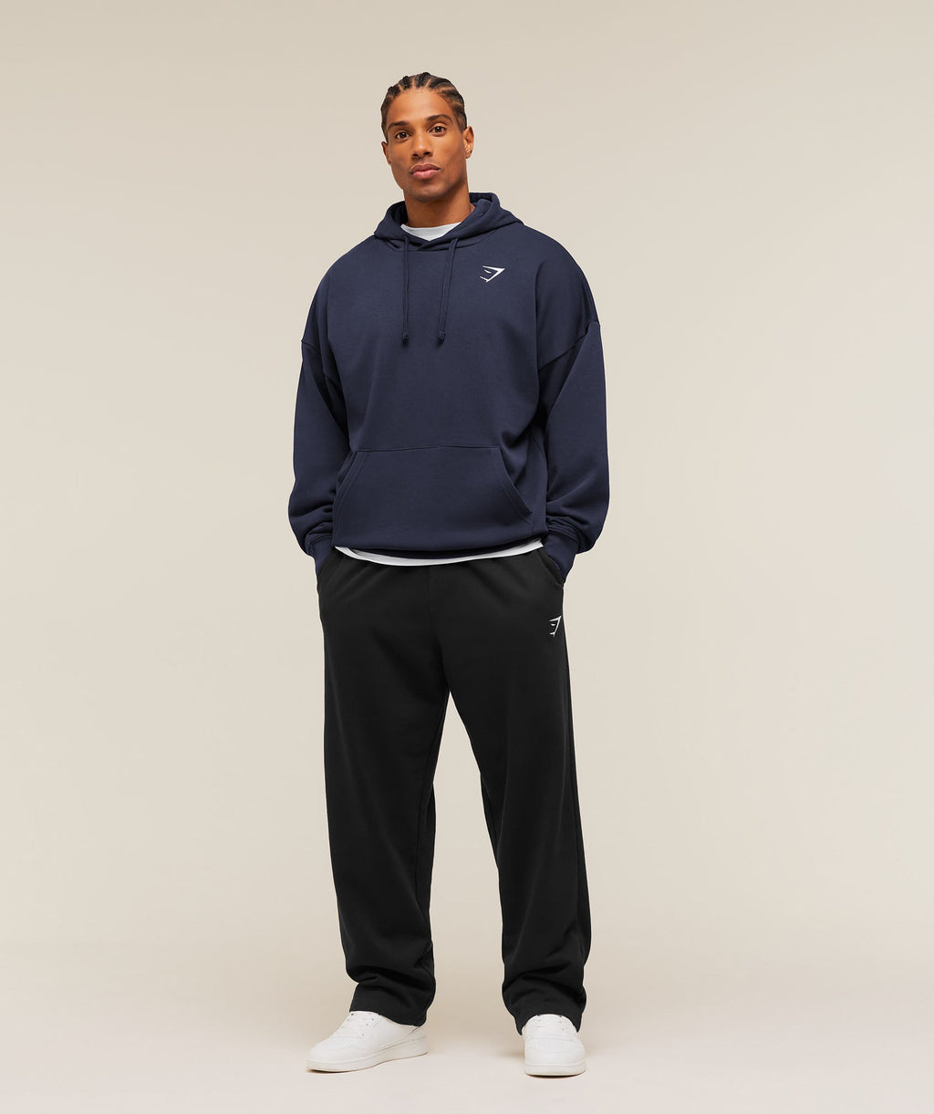 Crest Oversized Hoodie - Heavy Blue — imagem 5