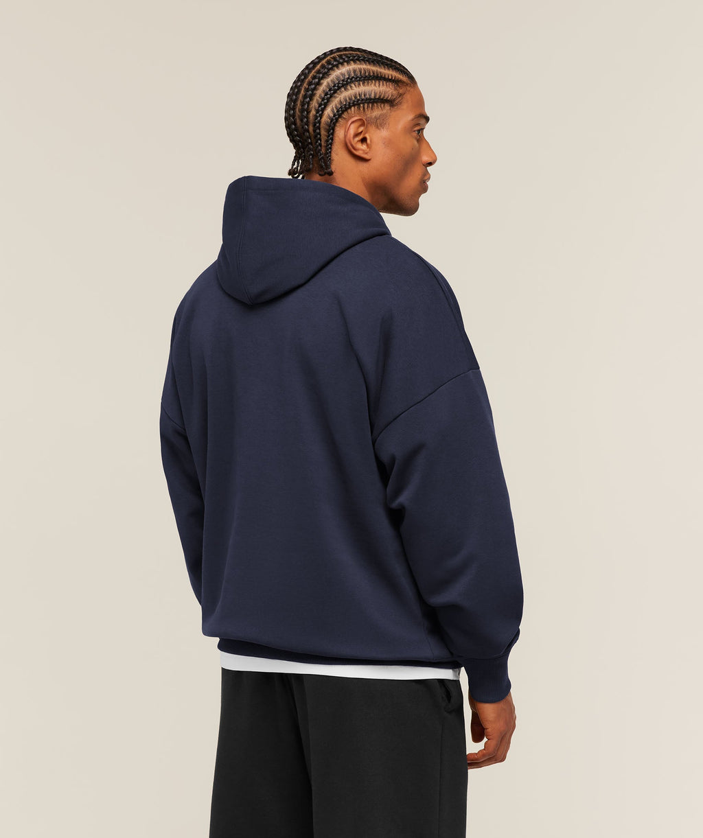 Crest Oversized Hoodie - Heavy Blue — imagem 2