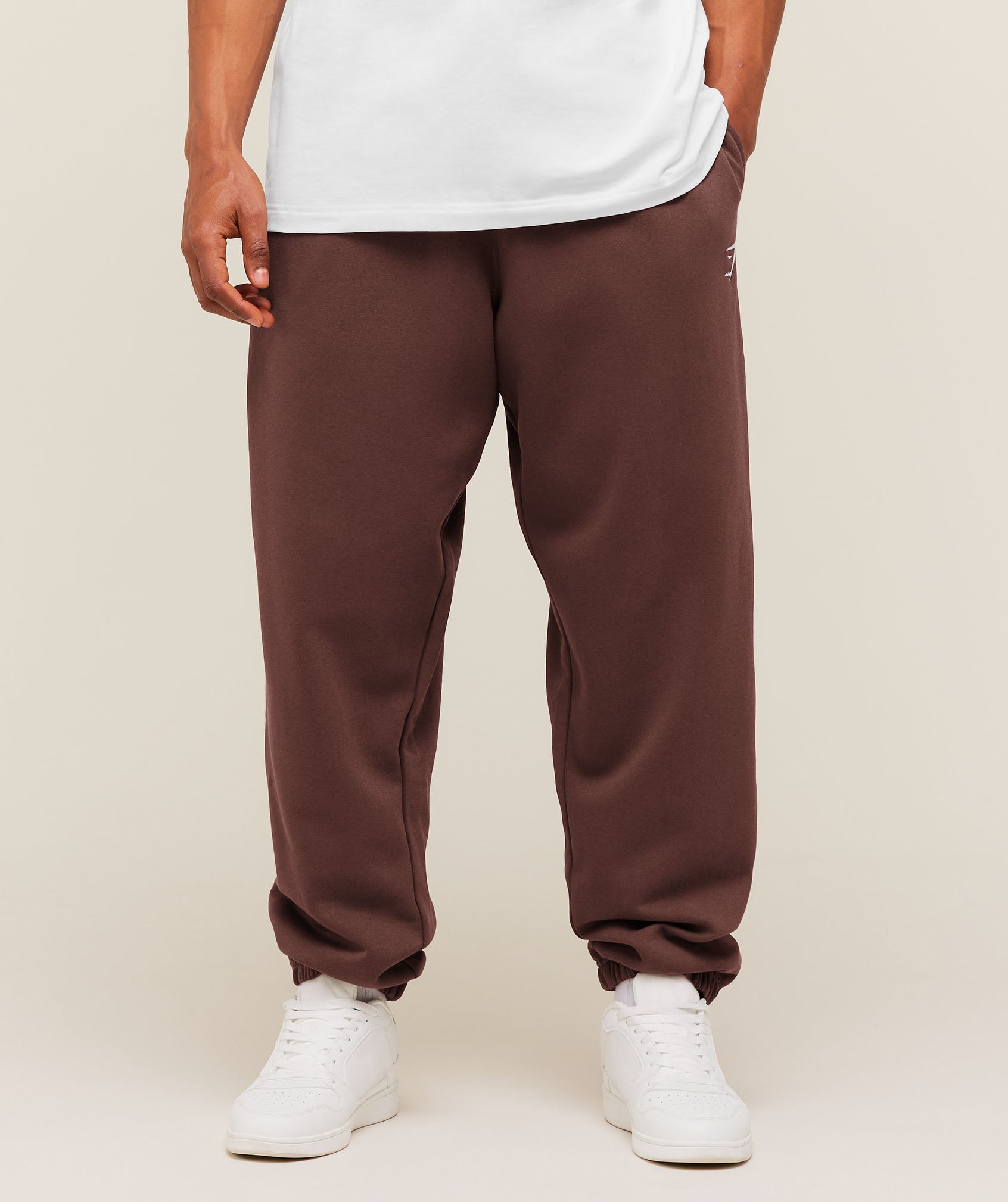 Crest Oversized Joggers - Espresso Brown — imagem 1
