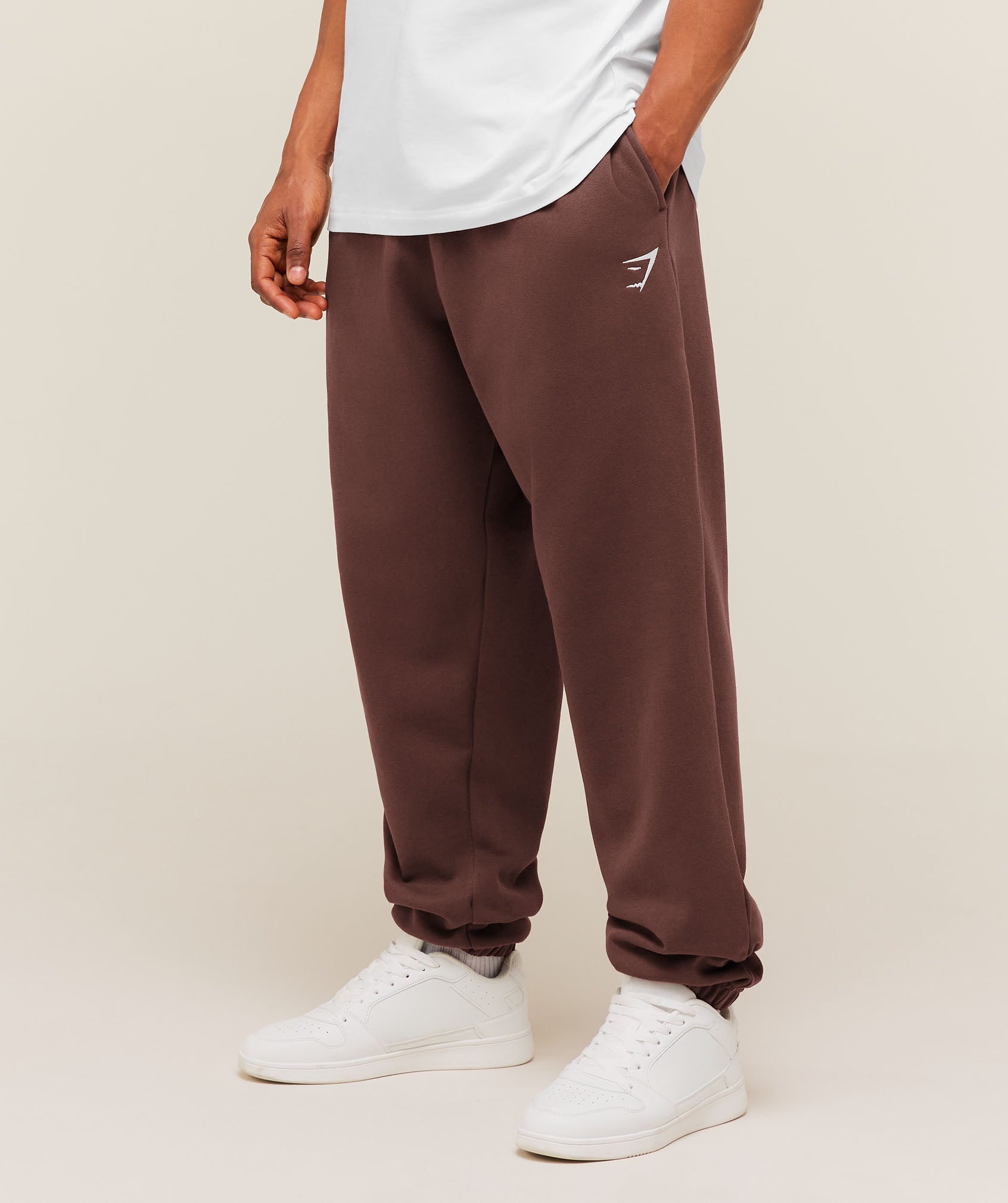 Crest Oversized Joggers - Espresso Brown — imagem 3
