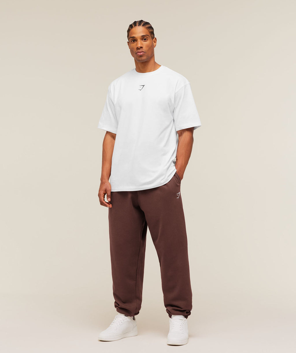 Crest Oversized Joggers - Espresso Brown — imagem 6