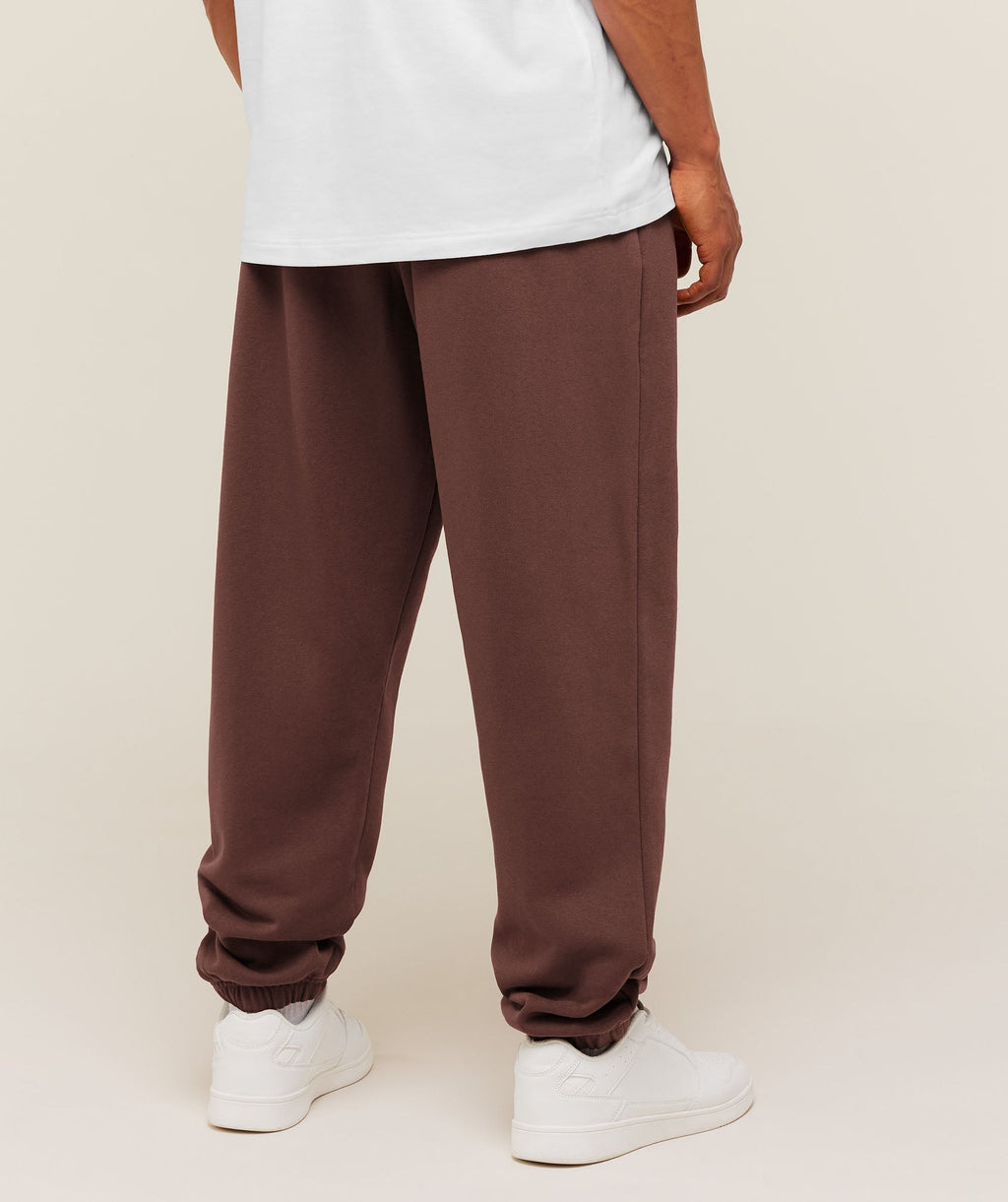 Crest Oversized Joggers - Espresso Brown — imagem 2