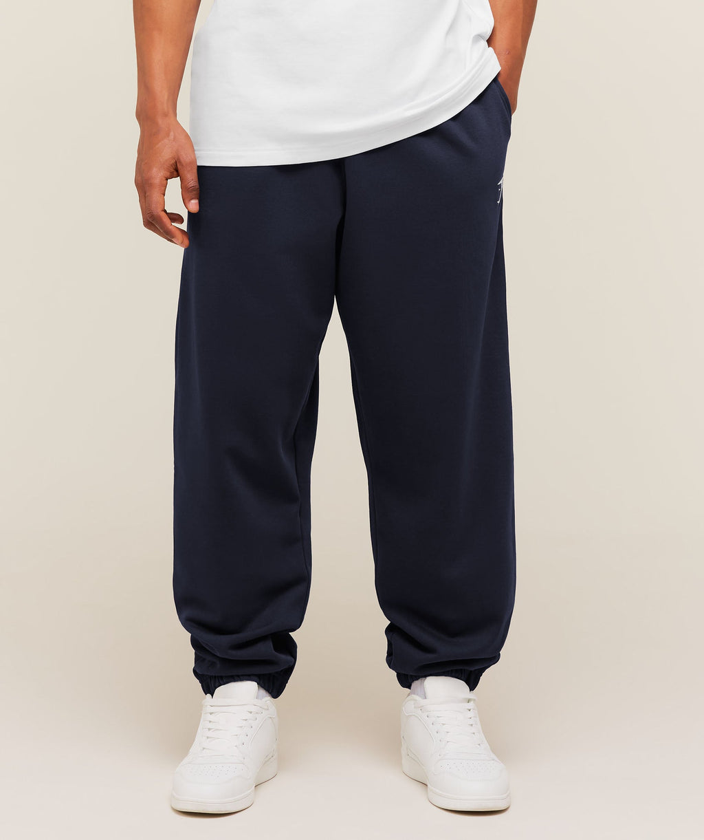 Crest Oversized Joggers - Heavy Blue — imagem 1