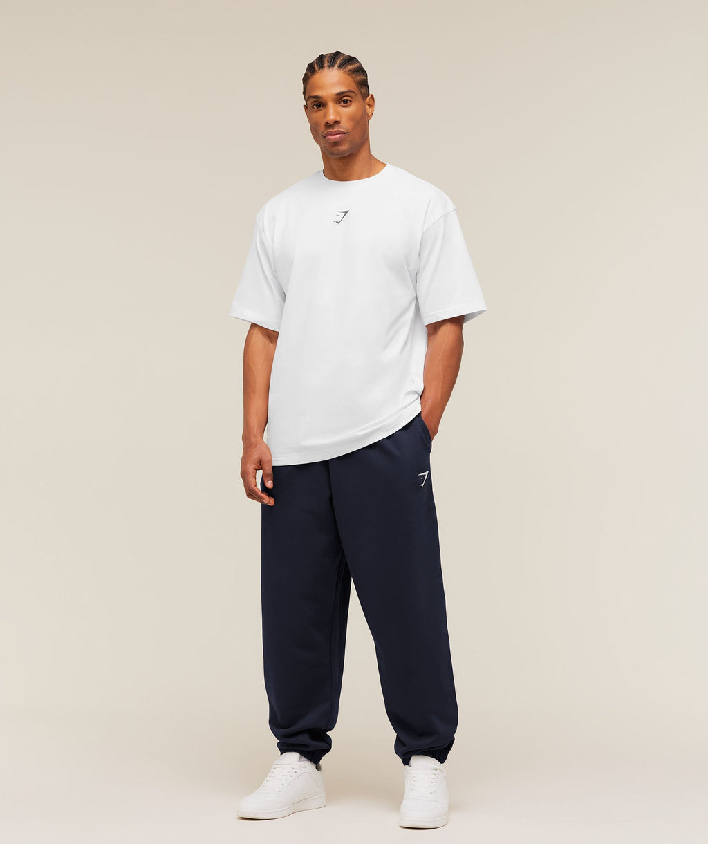 Crest Oversized Joggers - Heavy Blue — imagem 6