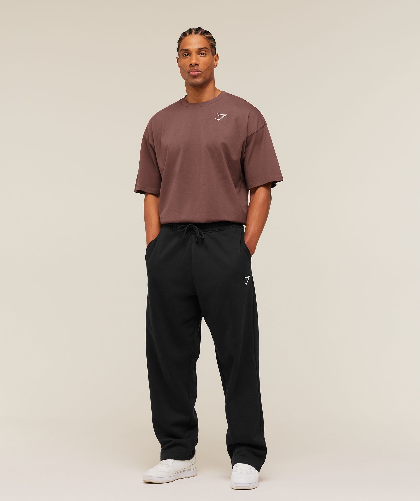 Crest Oversized T-Shirt - Espresso Brown — imagem 4