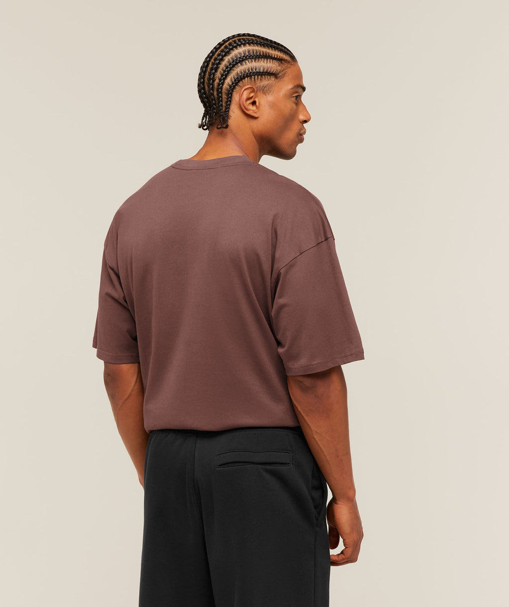 Crest Oversized T-Shirt - Espresso Brown — imagem 2