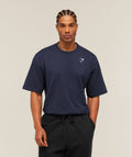 Crest Oversized T-Shirt - Heavy Blue — imagem 1