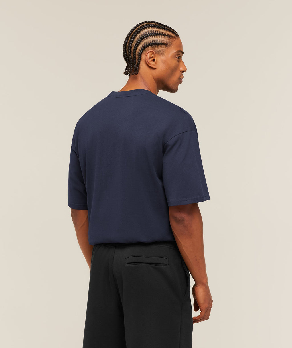 Crest Oversized T-Shirt - Heavy Blue — imagem 2