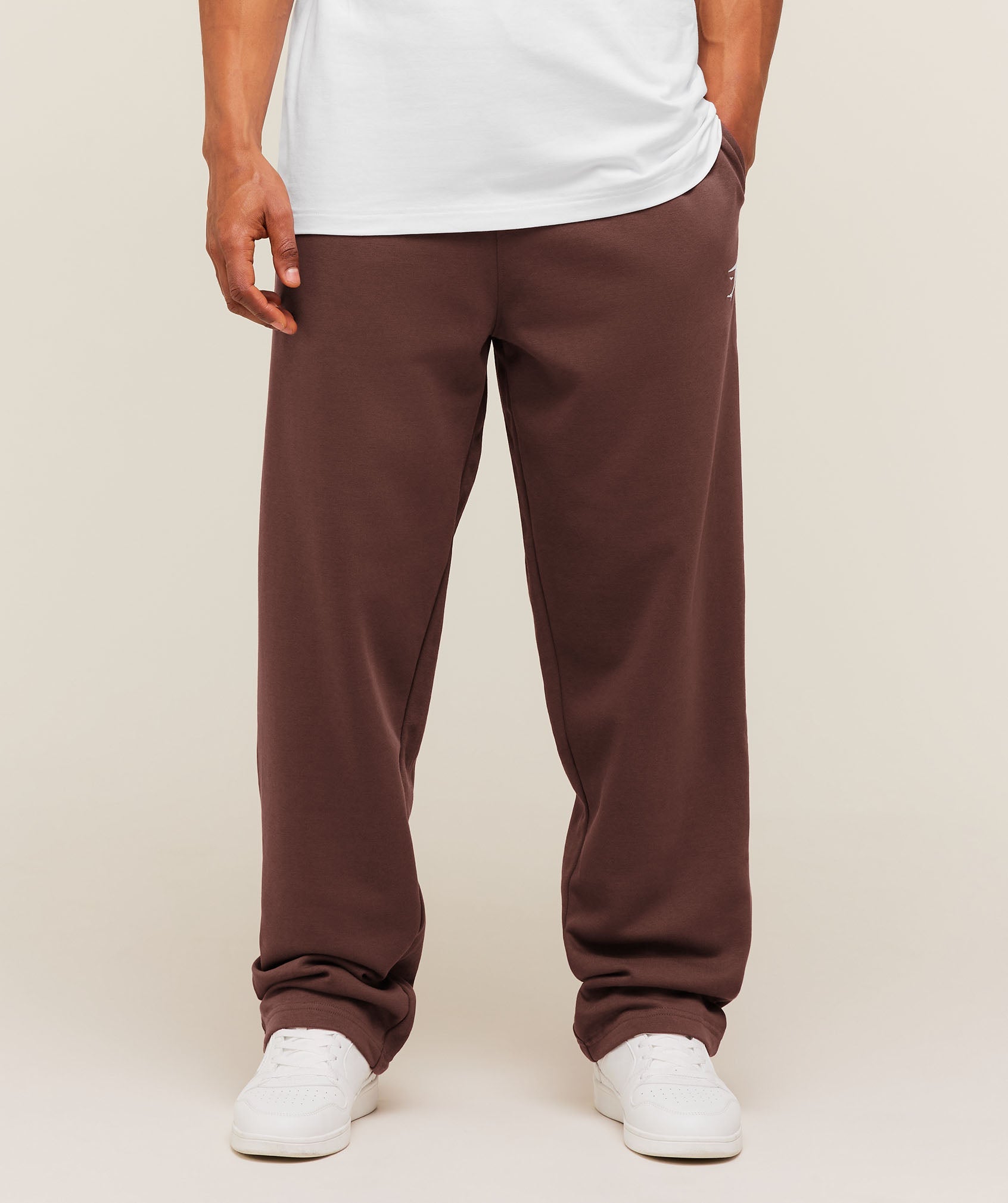 Crest Straight Leg Joggers - Espresso Brown — imagem 1
