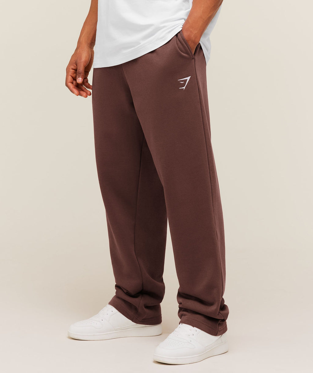 Crest Straight Leg Joggers - Espresso Brown — imagem 3