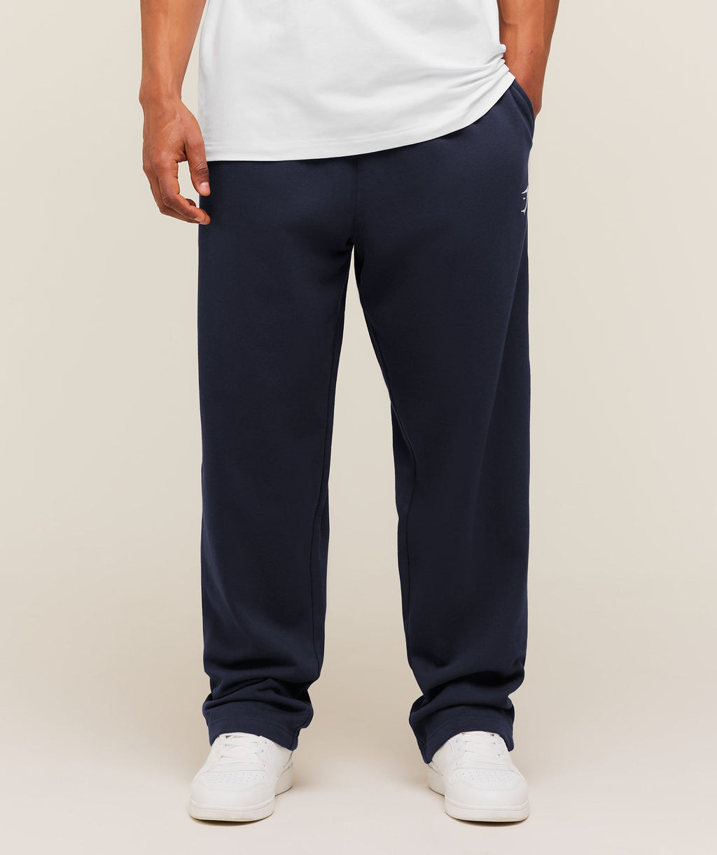 Crest Straight Leg Joggers - Heavy Blue — imagem 1