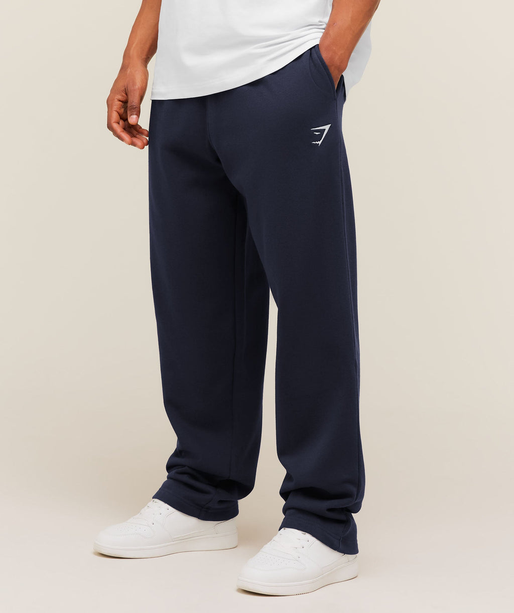Crest Straight Leg Joggers - Heavy Blue — imagem 3