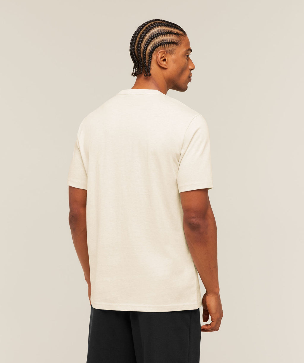 Crest T-Shirt - Bros Chalk Marl — imagem 2
