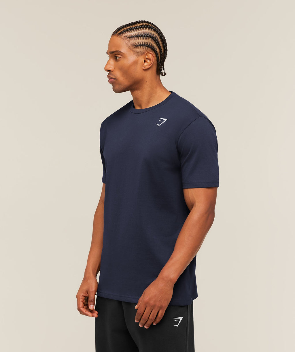Crest T-Shirt - Heavy Blue — imagem 3