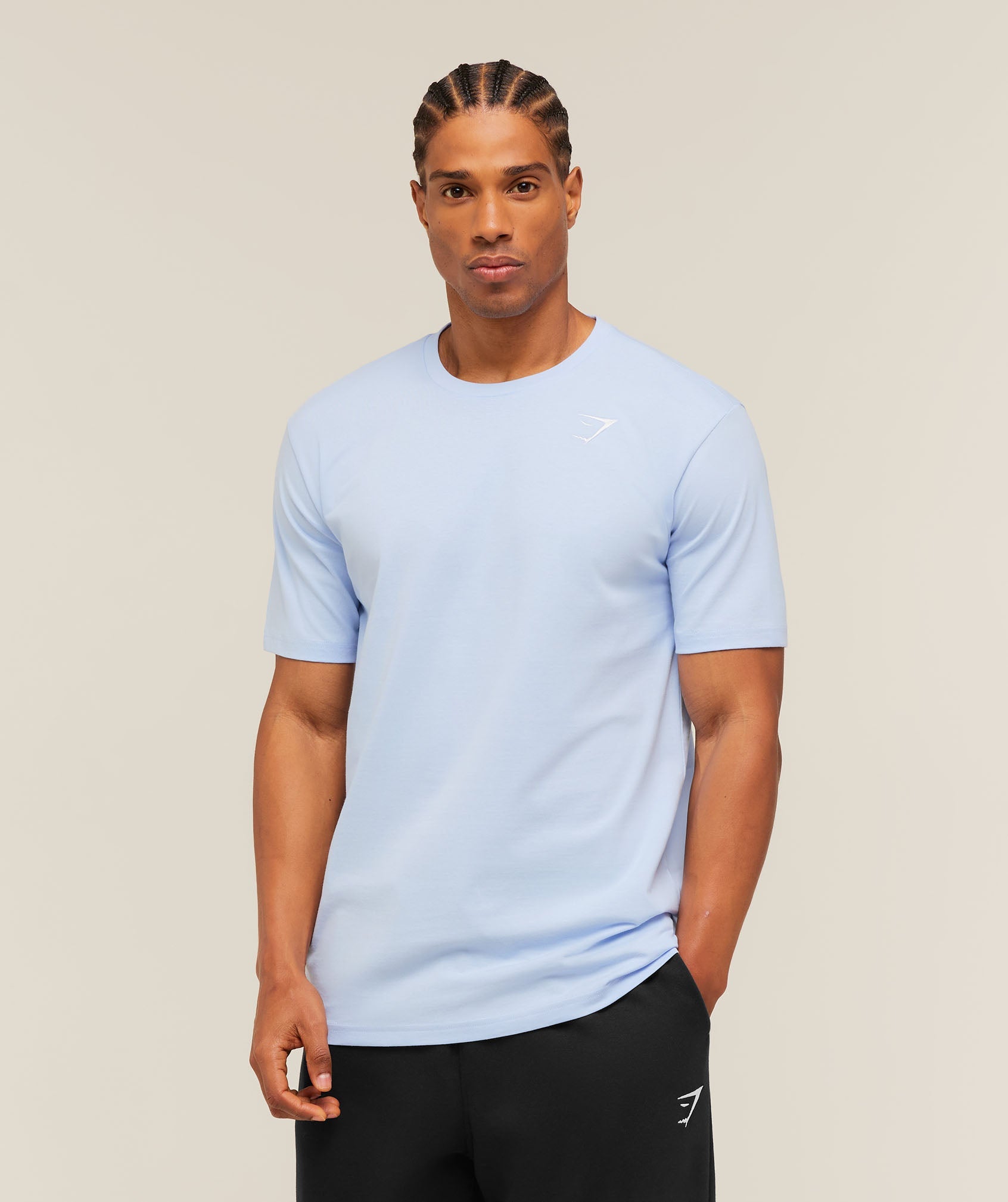 Crest T-Shirt - Tranquil Blue — imagem 1