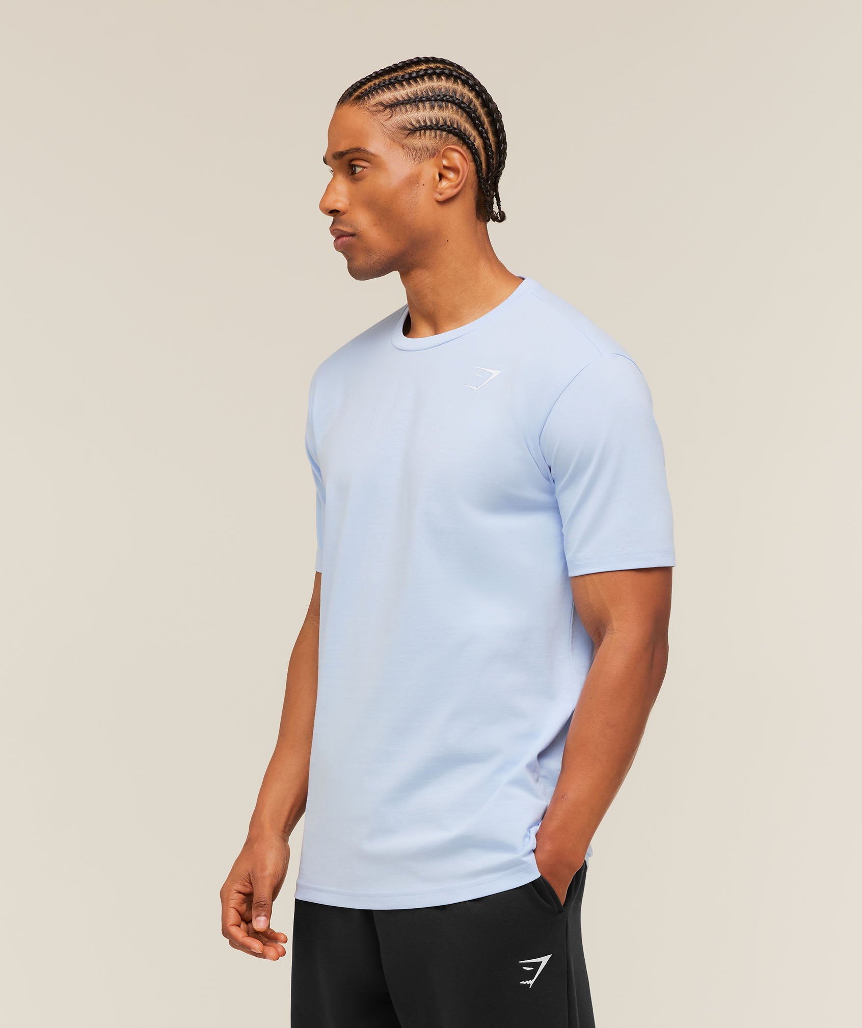 Crest T-Shirt - Tranquil Blue — imagem 3