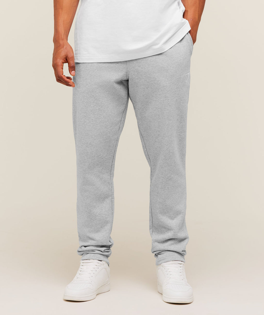 Crest Tapered Joggers - Light Grey Core Marl — imagem 1