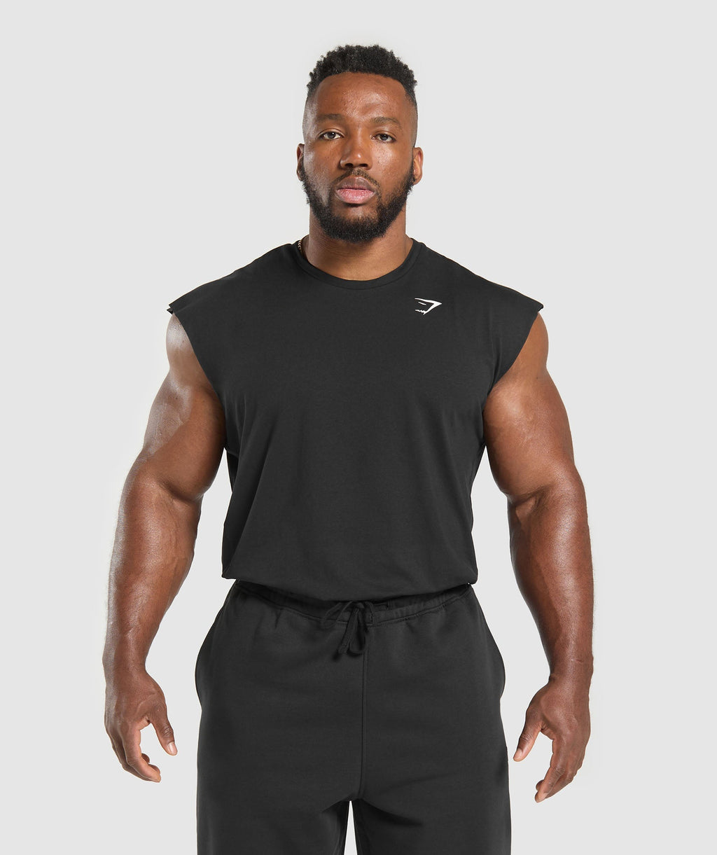 Critical Cut Off Tank - Black — imagem 1