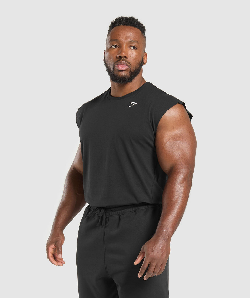 Critical Cut Off Tank - Black — imagem 4