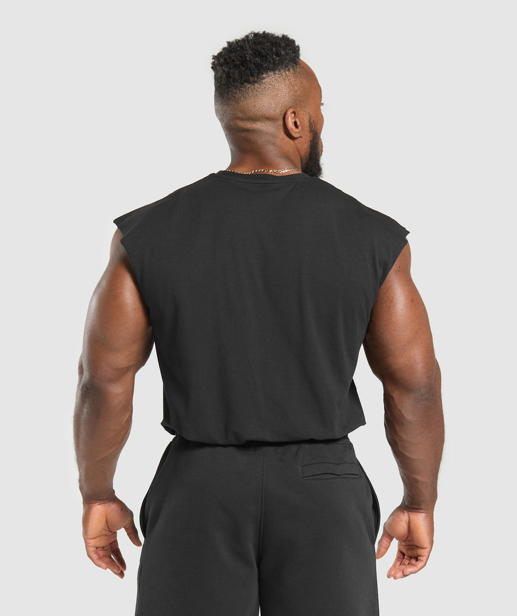 Critical Cut Off Tank - Black — imagem 2