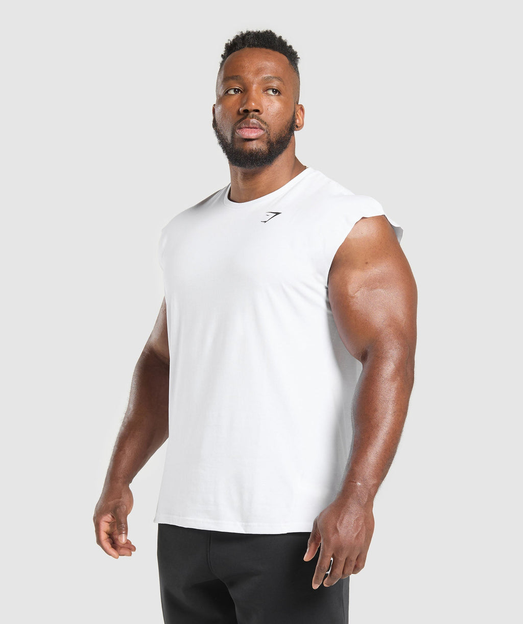 Critical Cut Off Tank - White — imagem 4