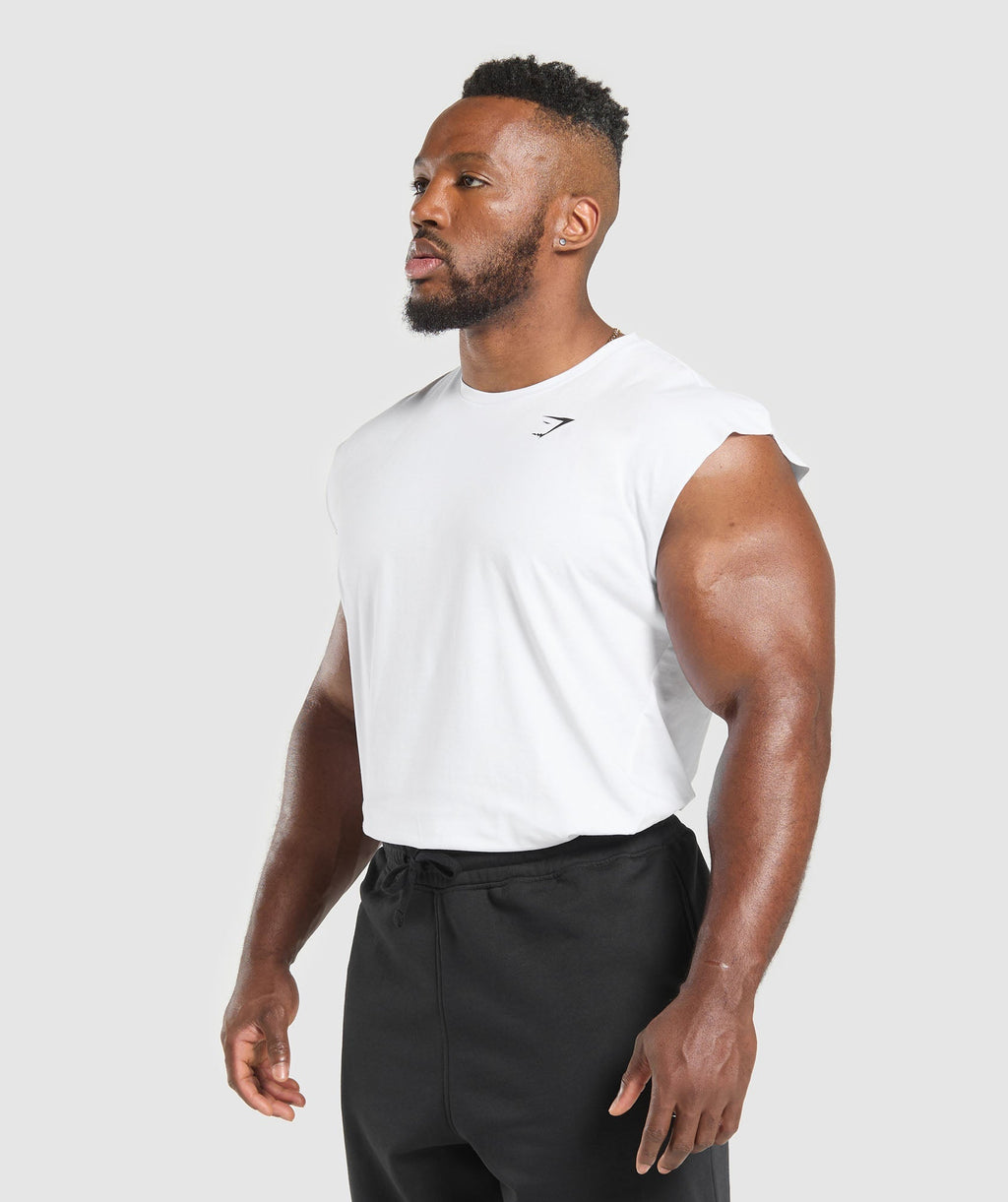 Critical Cut Off Tank - White — imagem 6