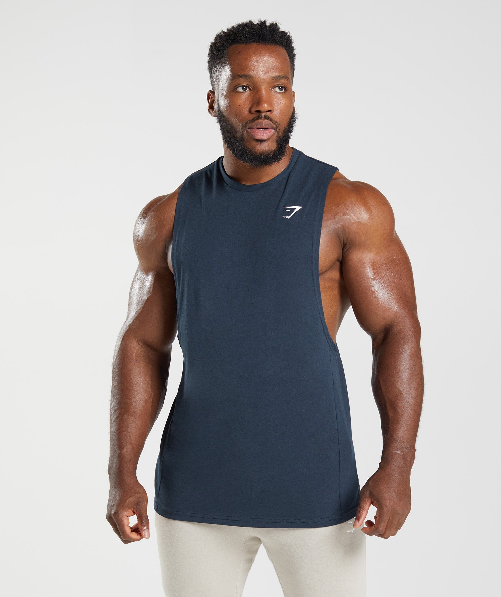 Regata Gymshark Stringer Drop Armhole Masculina