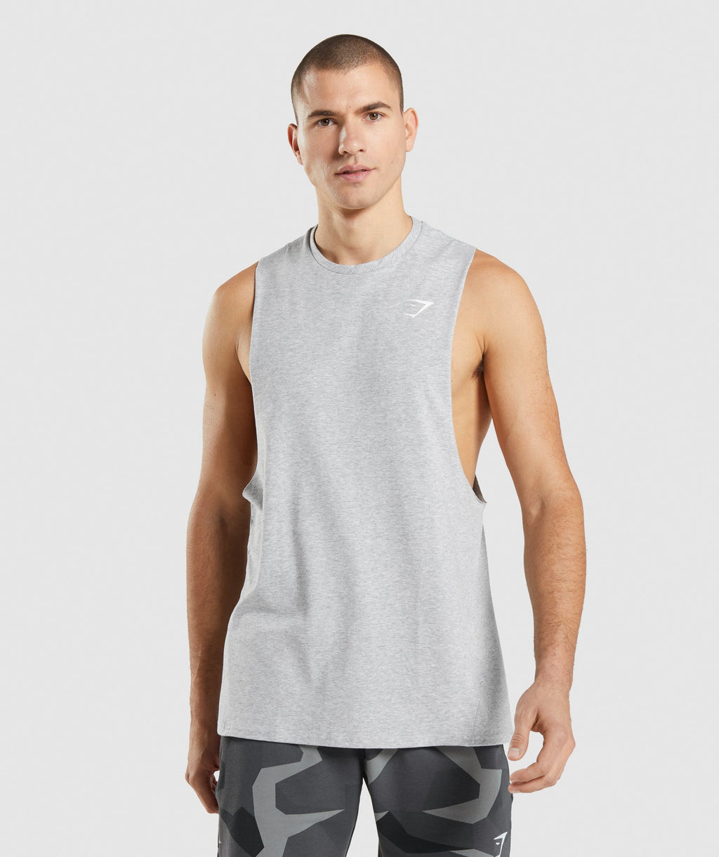 Critical 2.0 Drop Arm Tank - Light Grey Marl — imagem 1