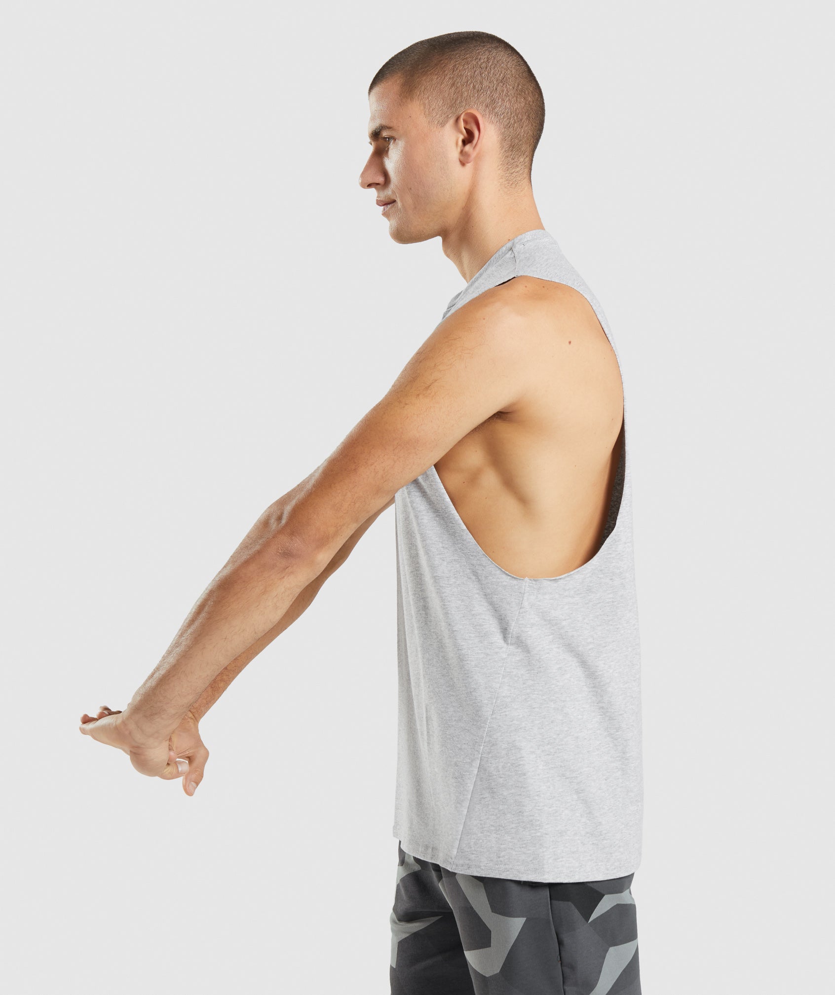 Critical 2.0 Drop Arm Tank - Light Grey Marl — imagem 3