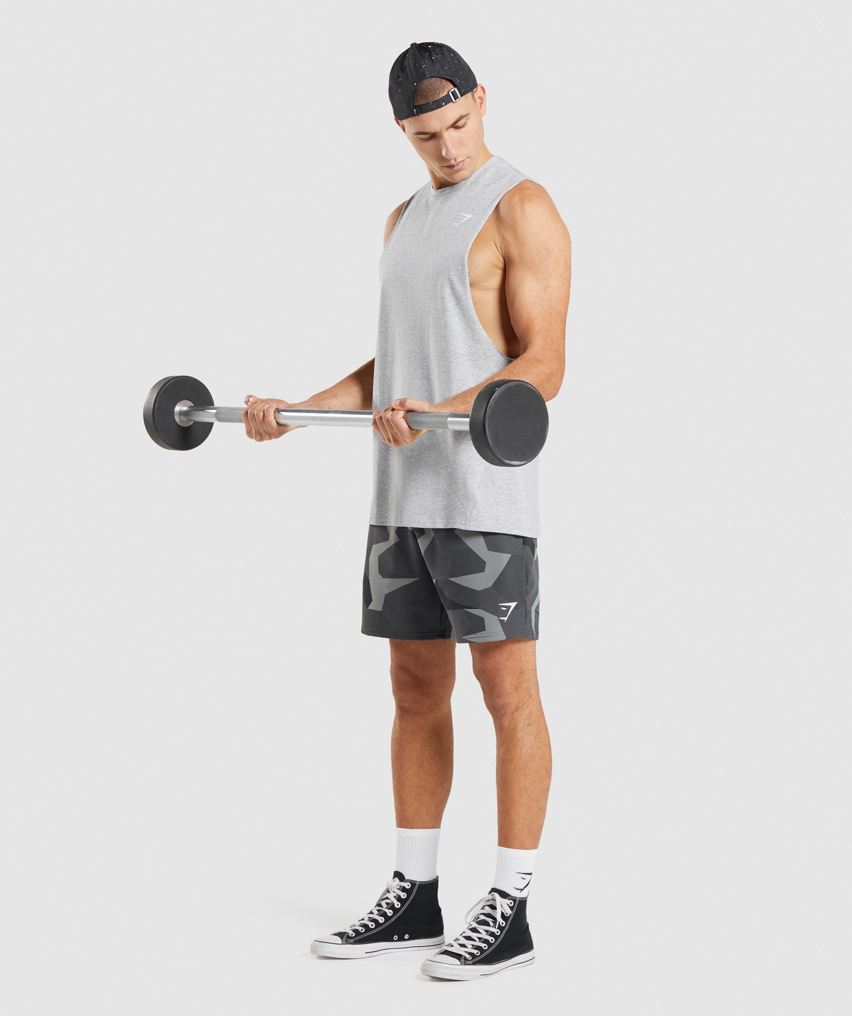 Critical 2.0 Drop Arm Tank - Light Grey Marl — imagem 4
