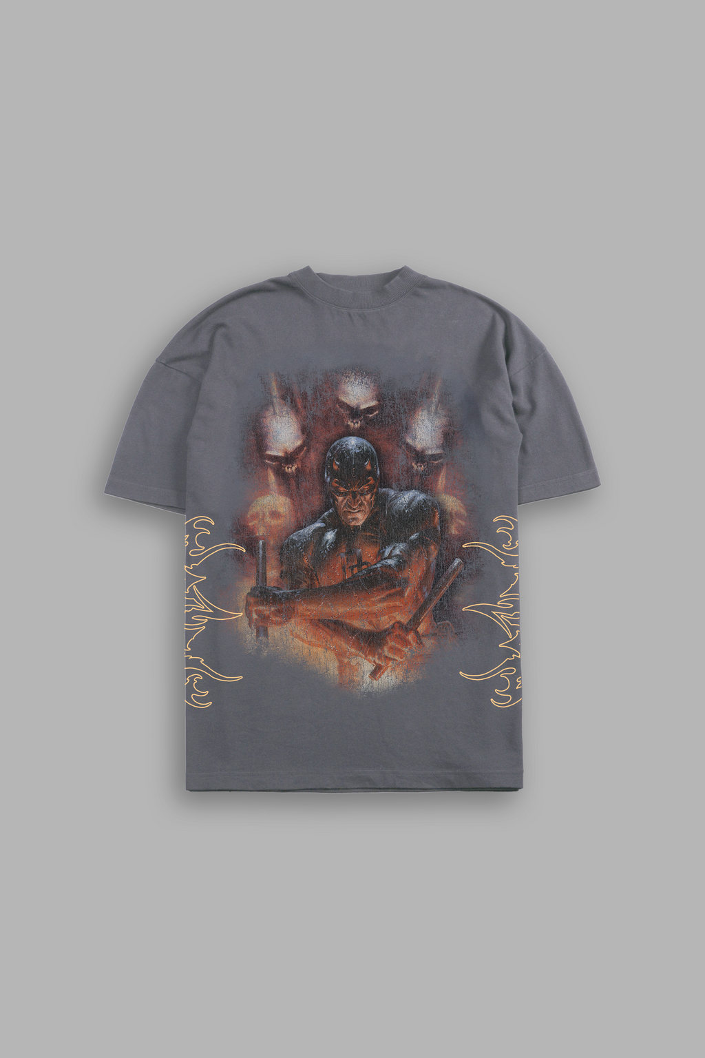 Daredevil Hell Premium Oversized Tee in Slate Gray
