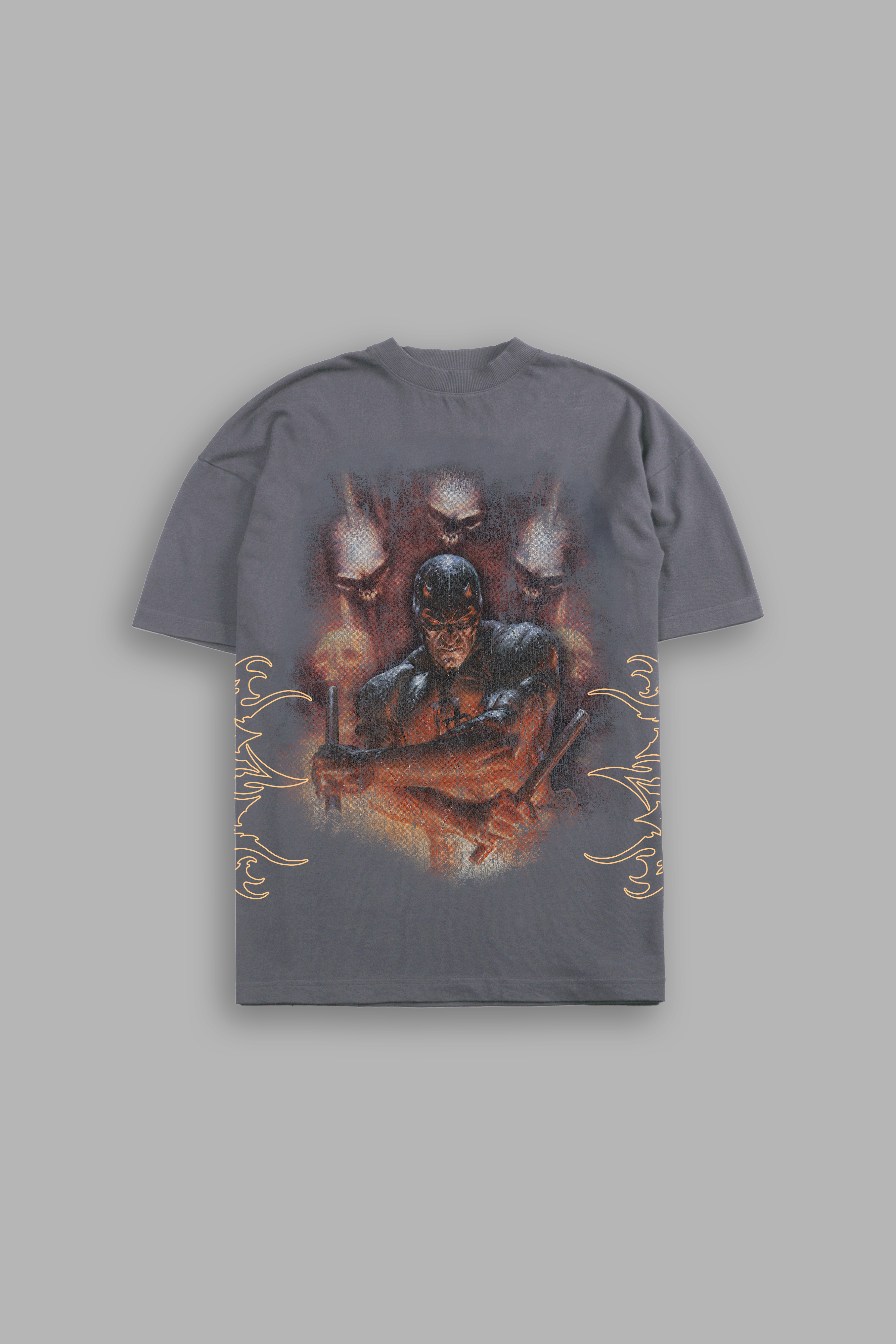 Daredevil Hell Premium Oversized Tee in Slate Gray