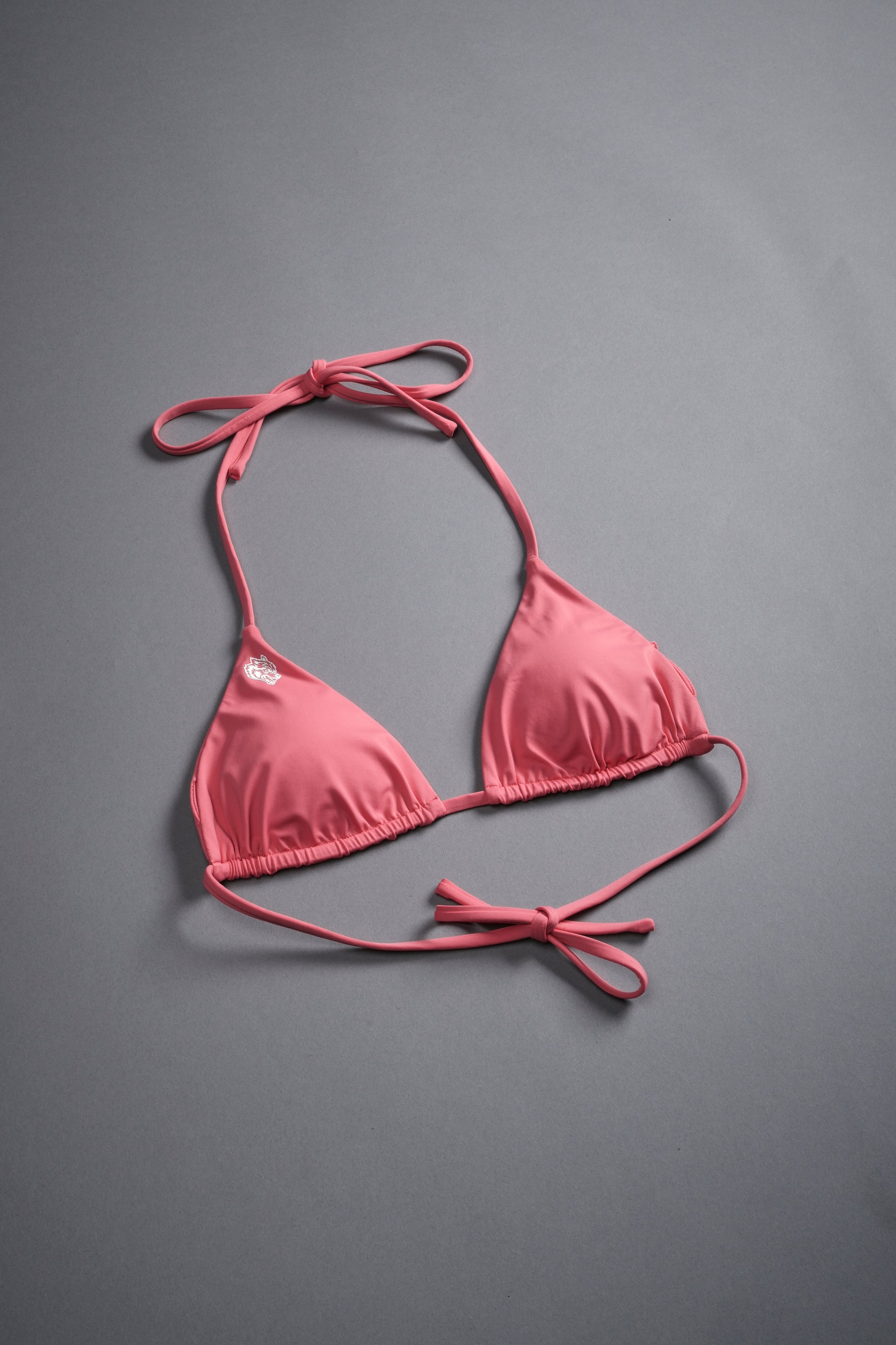 Single Wolf Nikita Triangle Top in Pink Ice — imagem 8
