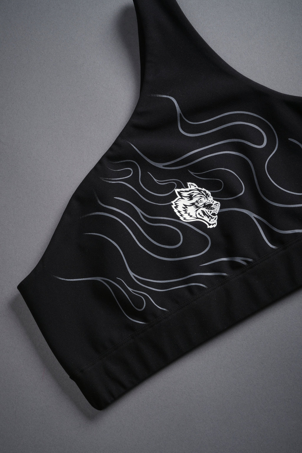 Our Fire "One Shoulder" Energy Bra in Black — imagem 7