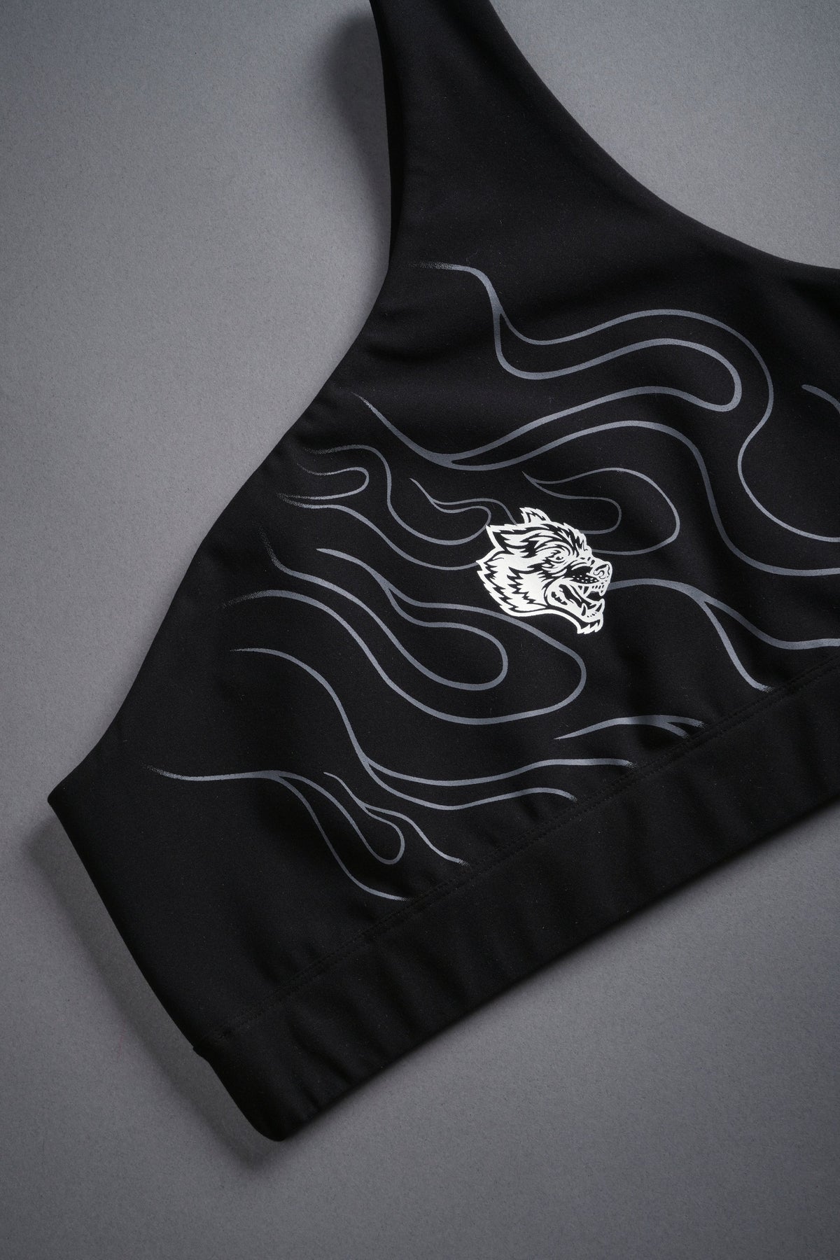 Our Fire "One Shoulder" Energy Bra in Black - imagem 7