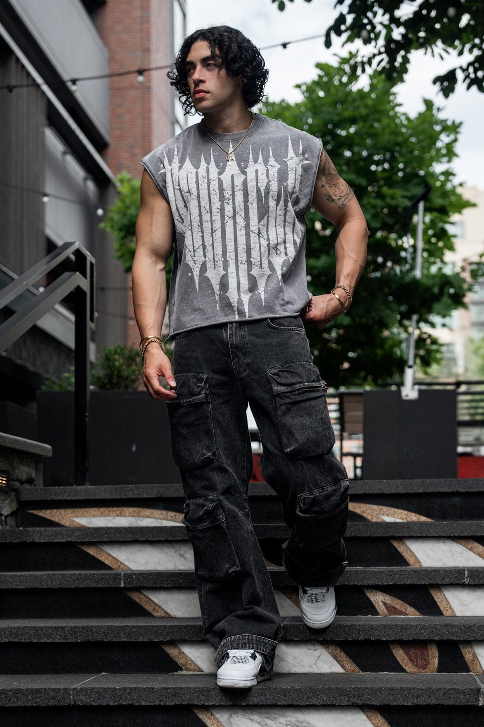 3021 - Revenge Crop Cut-Offs — imagem 3