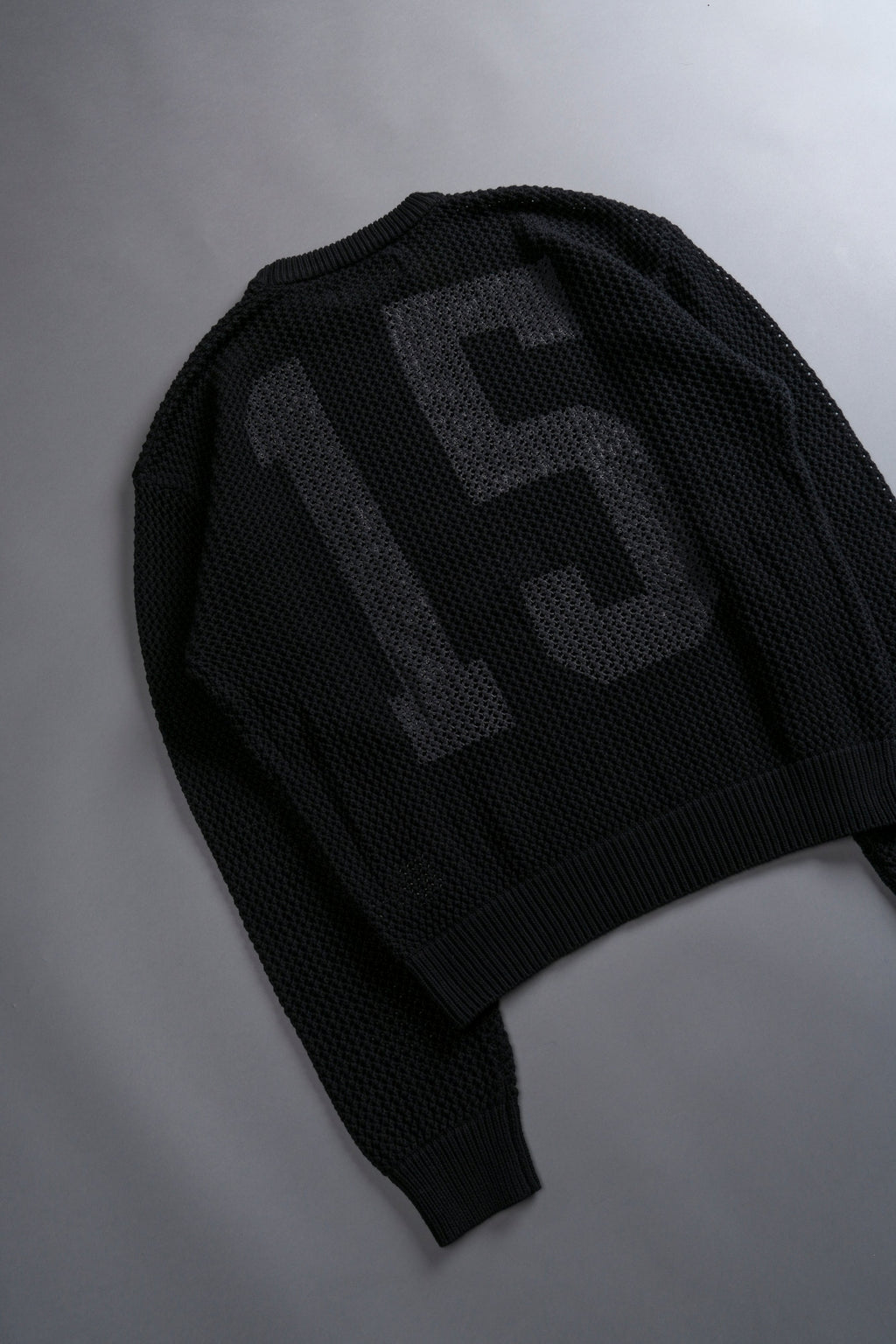 Origin Satva Knit L/S Crewneck in Black — imagem 8