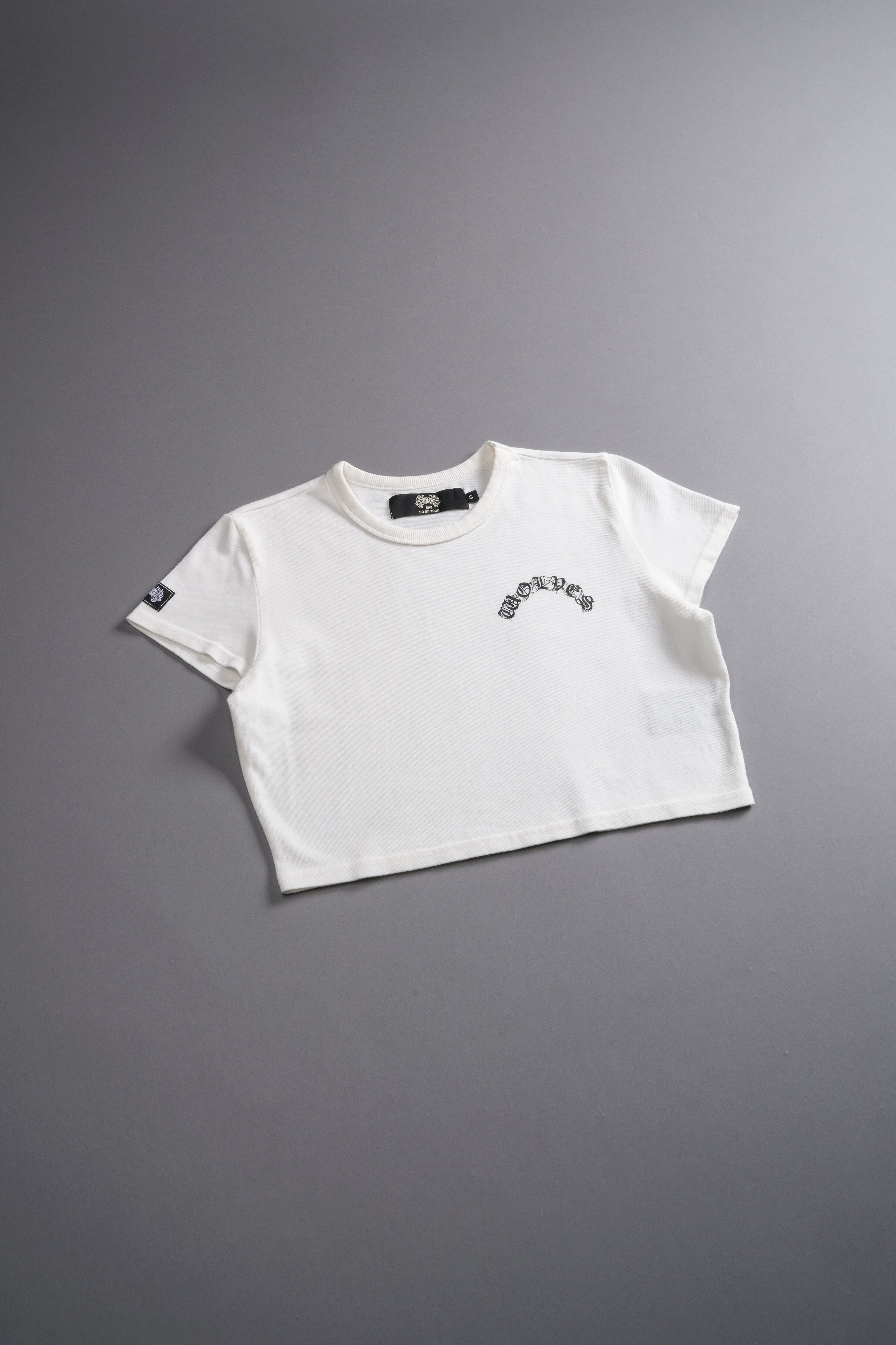 Chopper "Timeless" (Cropped) Tee in Cream — imagem 10