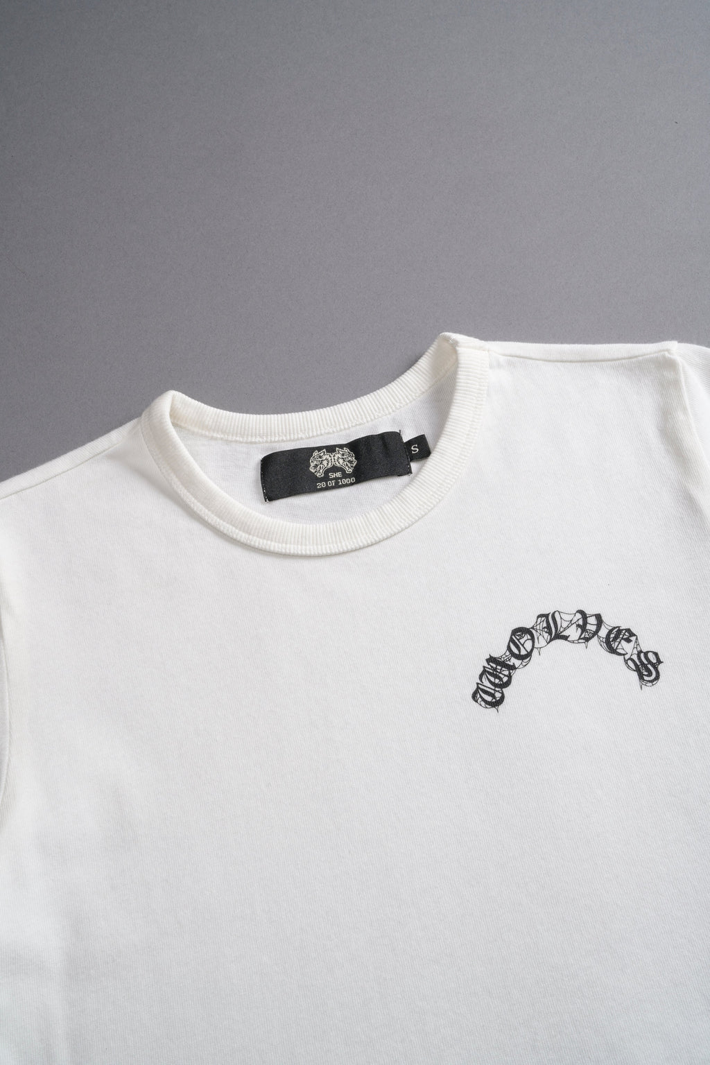 Chopper "Timeless" (Cropped) Tee in Cream — imagem 8