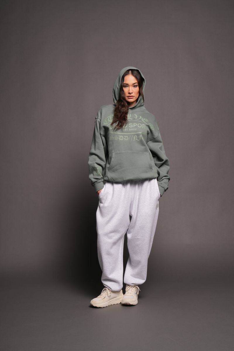 Darc Emblem Pierce Hoodie In Hunter Green - imagem 2