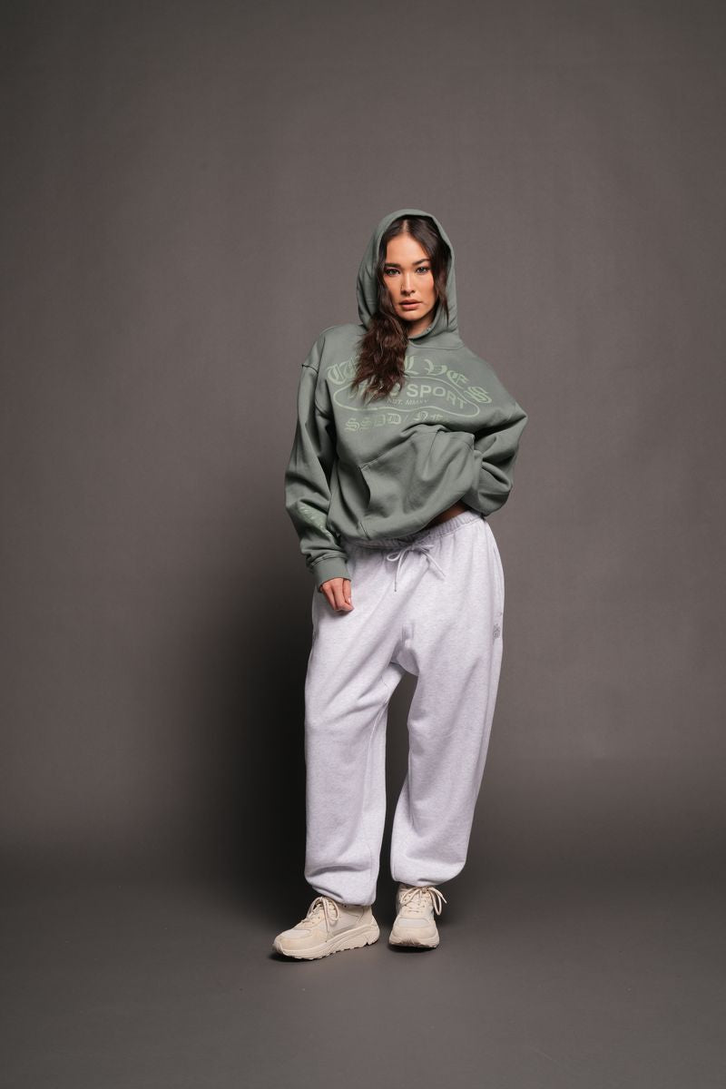 Darc Emblem Pierce Hoodie In Hunter Green - imagem 4