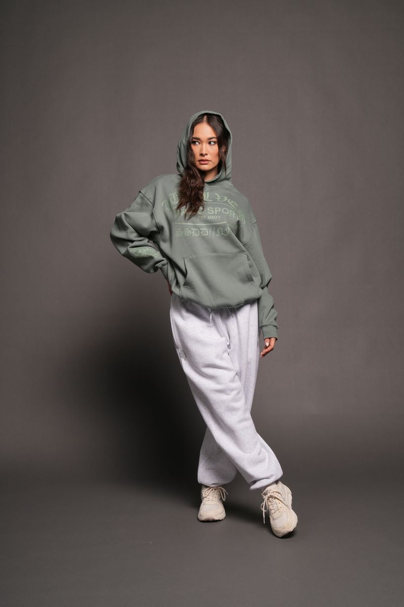 Darc Emblem Pierce Hoodie In Hunter Green - imagem 3