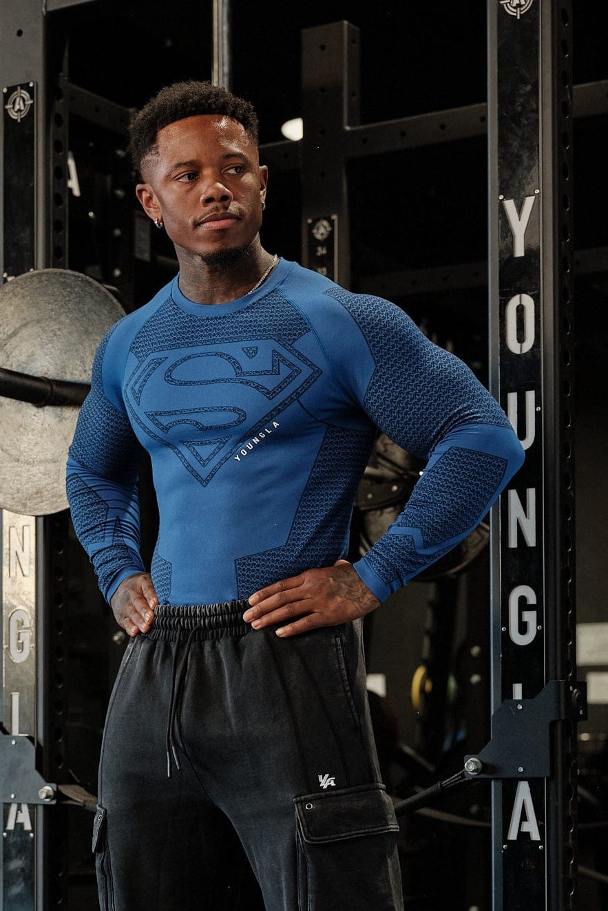 8066 - Superman Compression Longsleeves — imagem 3